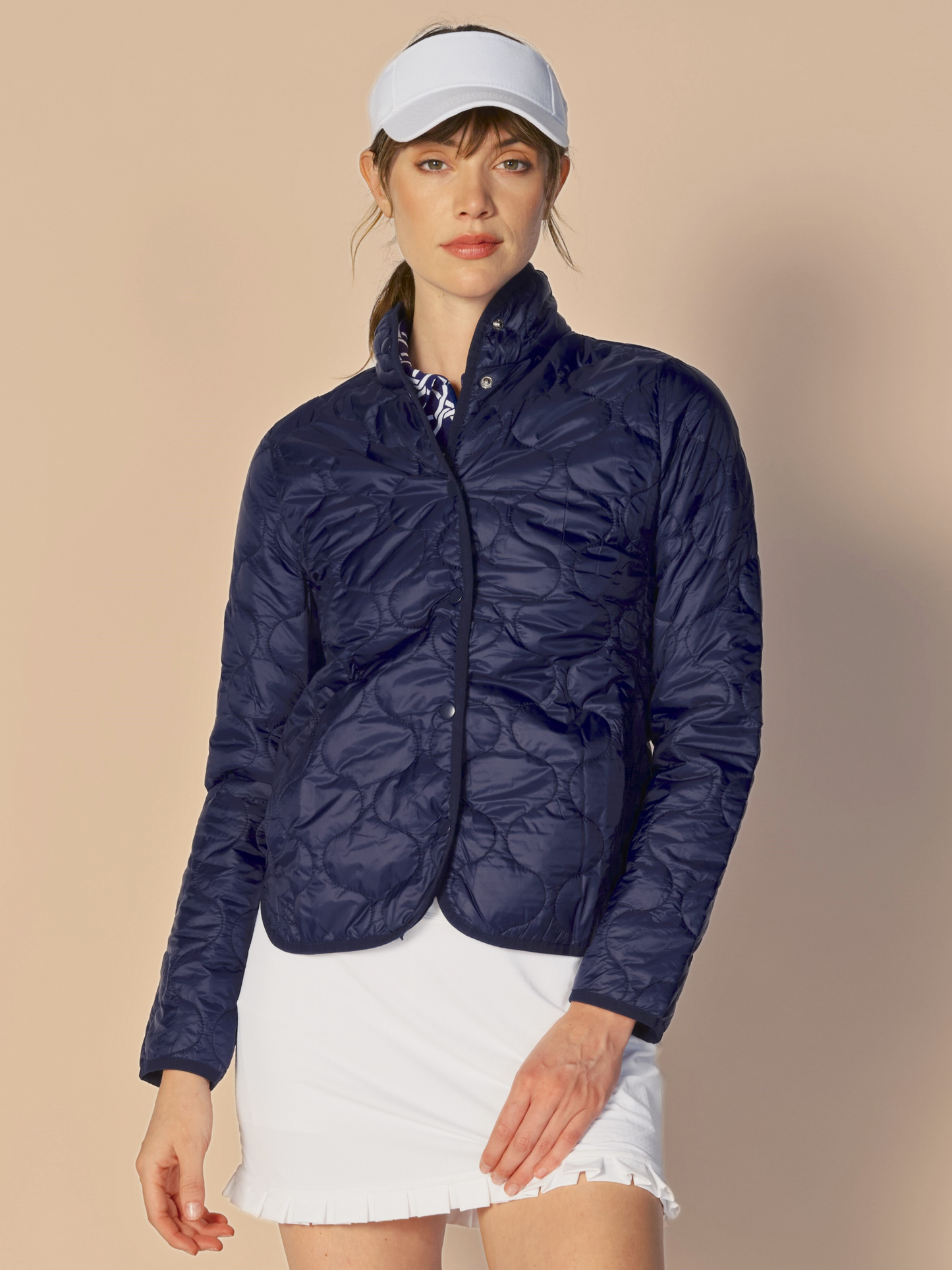 Padded Jacket In True Navy